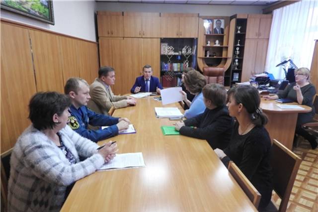 Для проведения Единого информационного дня в Комсомольский район прибыл директор ЧГИГН Петр Краснов