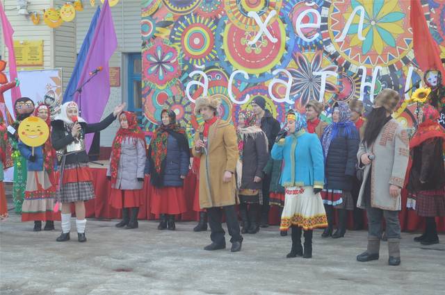 В Янтиковском районе с широким размахом отпраздновали "Проводы зимы"