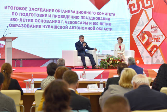 Олег Николаев провел итоговое заседание оргкомитета по подготовке и проведению мероприятий, посвященных юбилеям республики и столицы