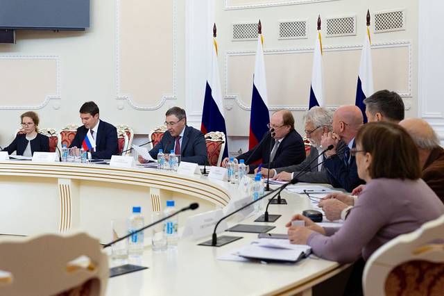 Валерий Фальков провел заседание Оргкомитета по подготовке и проведению Первого Евразийского конгресса лингвистов