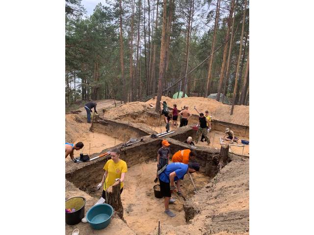 Ученые ЧГИГН проводят раскопки археологического памятника «Чебоксарский городок» в Заволжье