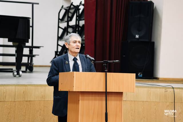 Михаил Кондратьев выступил на «Днях науки – 2026» в ЧГПУ им. И.Я. Яковлева