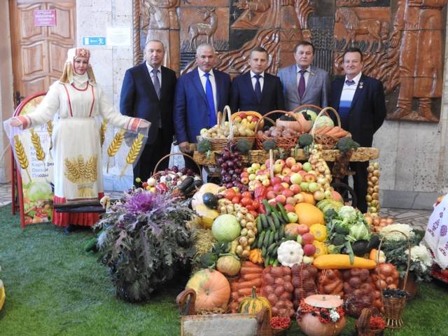 Директор ЧГИГН Петр Краснов принял участие в праздновании Дня работника сельского хозяйства в Комсомольском районе
